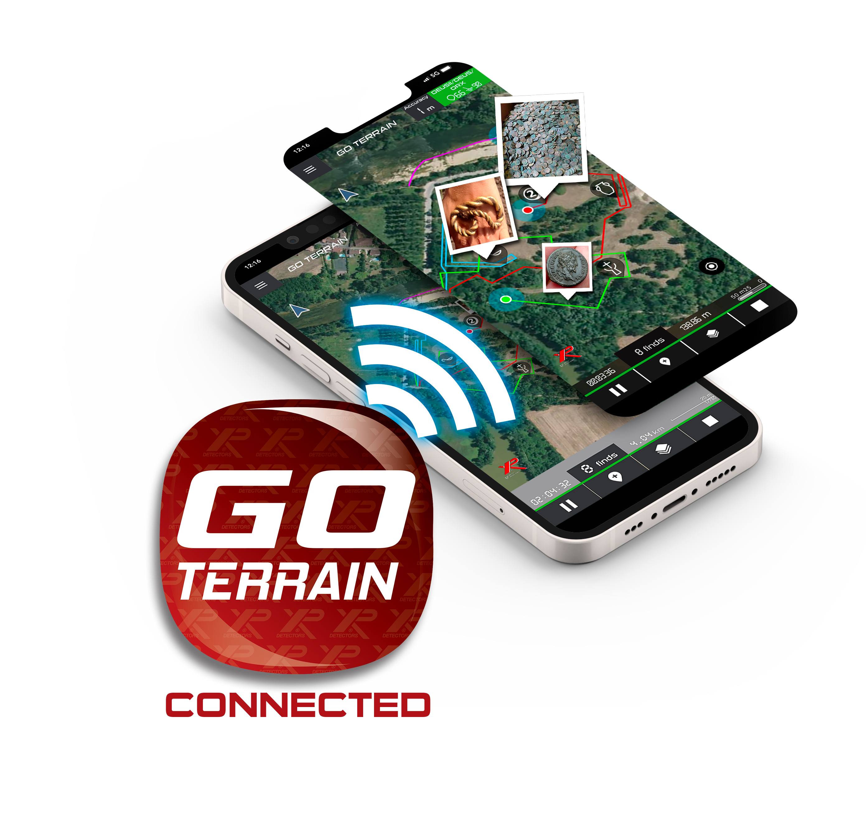 Check out the GO TERRAIN app by XP - It's a Game Changer for Metal Detecting!