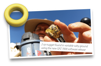 GPZ 7000 Software Update from Minelab News