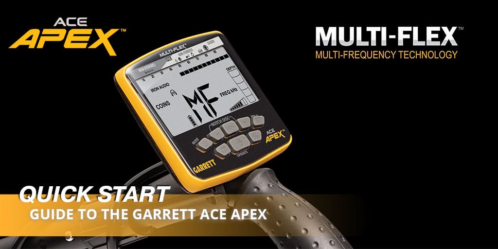 Garrett Ace Apex: Quick Start and Assembly
