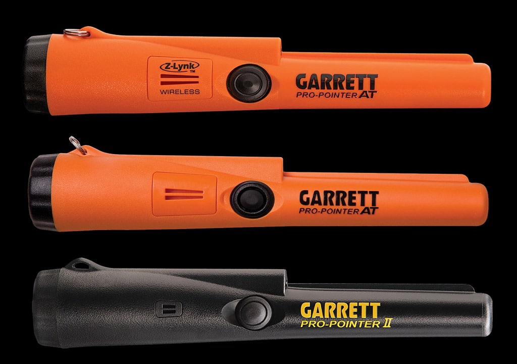 Garrett Pro-Pointers compared (II, AT and AT-Zlynk) - the 6 main differences