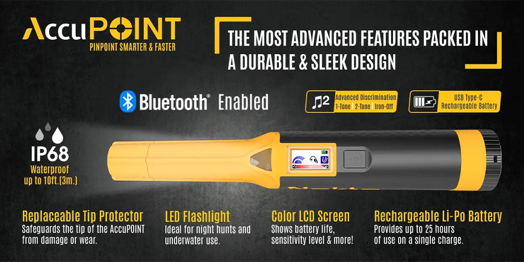 New Product Announcement - Nokta Detection Technologies AccuPoint Pinpointer