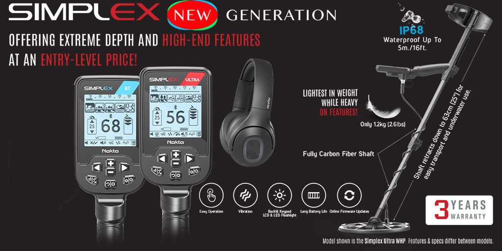 Experience the Future of Metal Detection with the New Generation of Nokta Simplex!