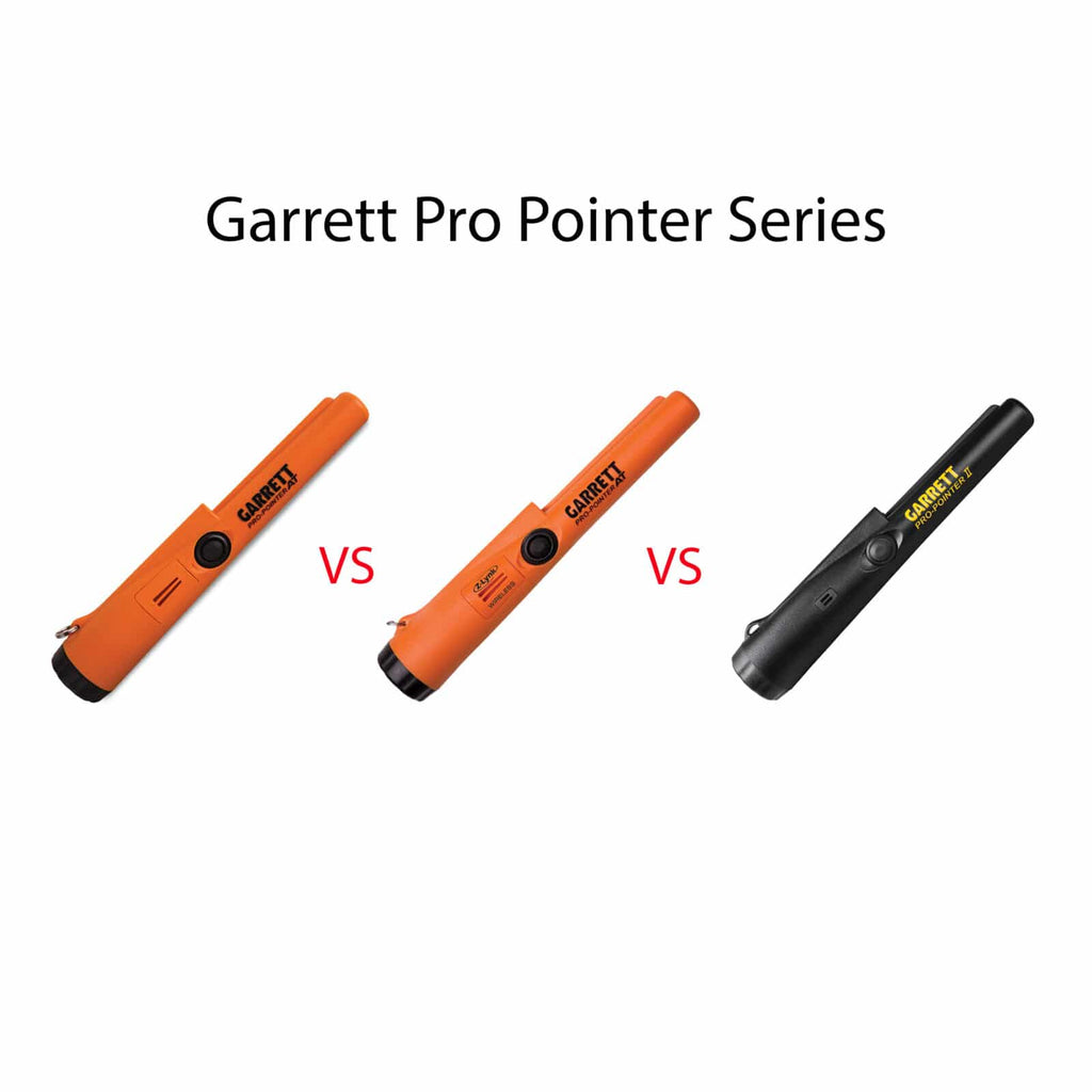 What's the Difference Between Garrett's Pro Pointer II, AT and AT