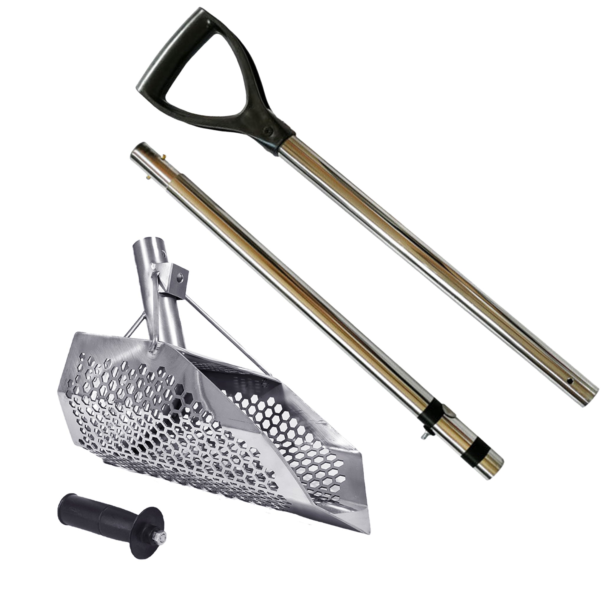 Dune Scoops ProSeries Typhon Beach Sand Scoop 1.5mm 304 Stainless Steel/Combined Holes 5-7-9mm