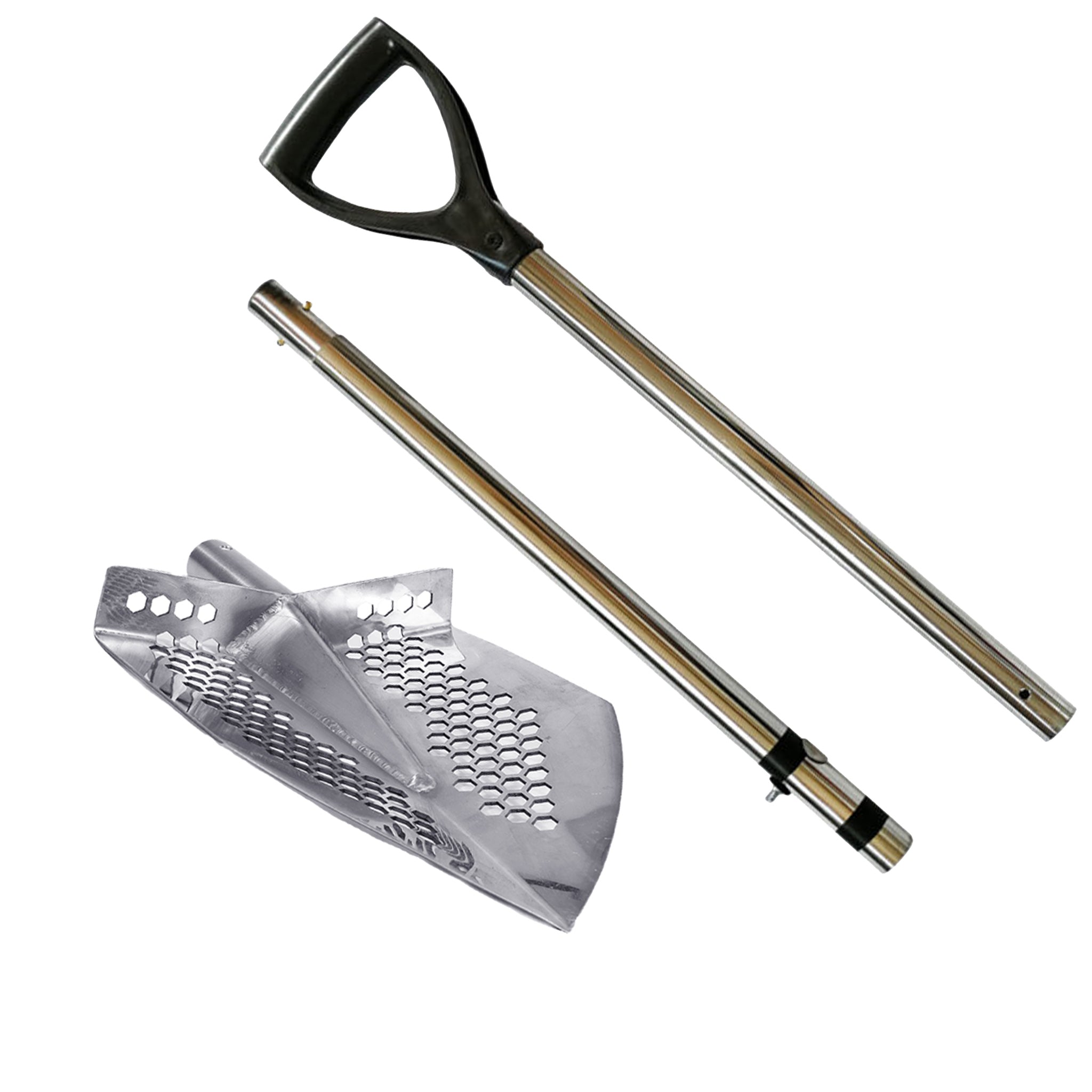 Dune Scoops Stainless Steel 2.0mm Shovel for Digging/10mm Hexahedron Holes