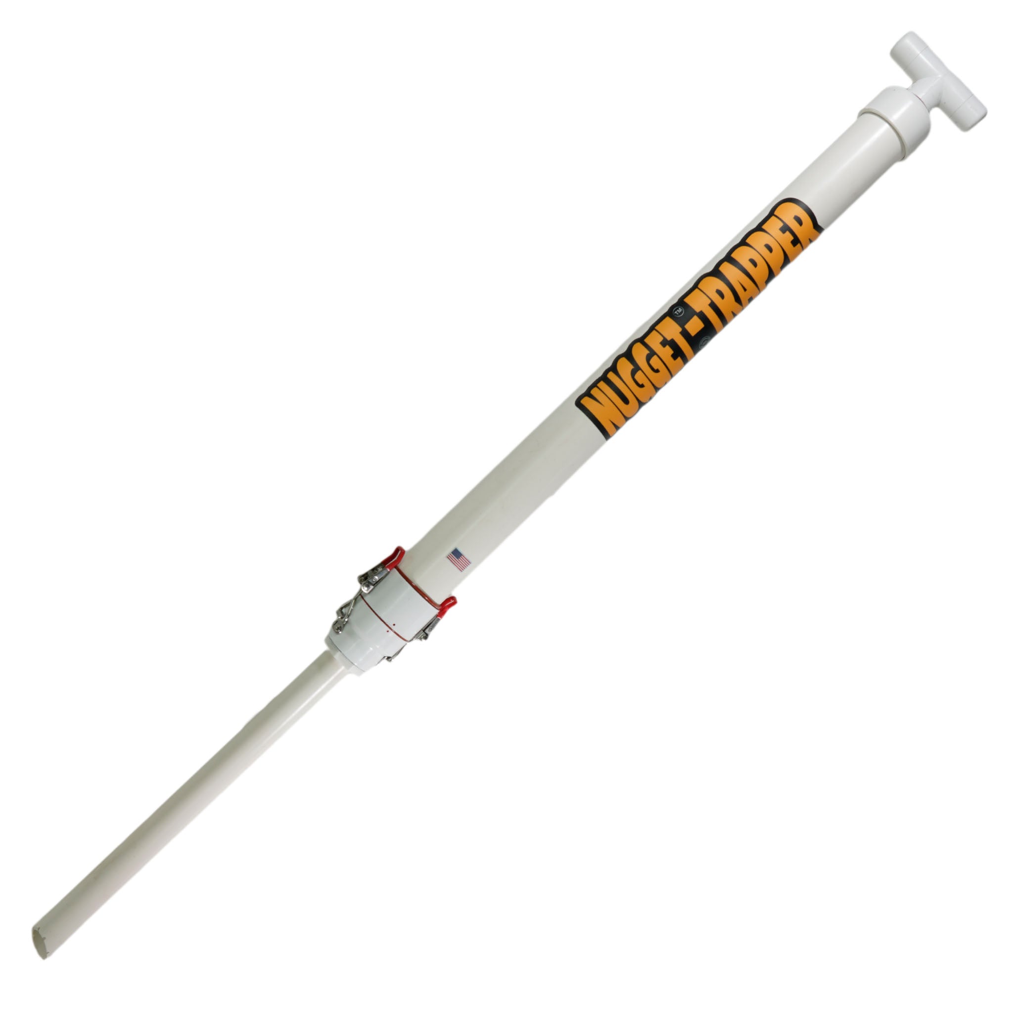 Nugget Trapper Extra Long Hand Held Gold Suction Dredge – Efficient Gold Prospecting Made Easy