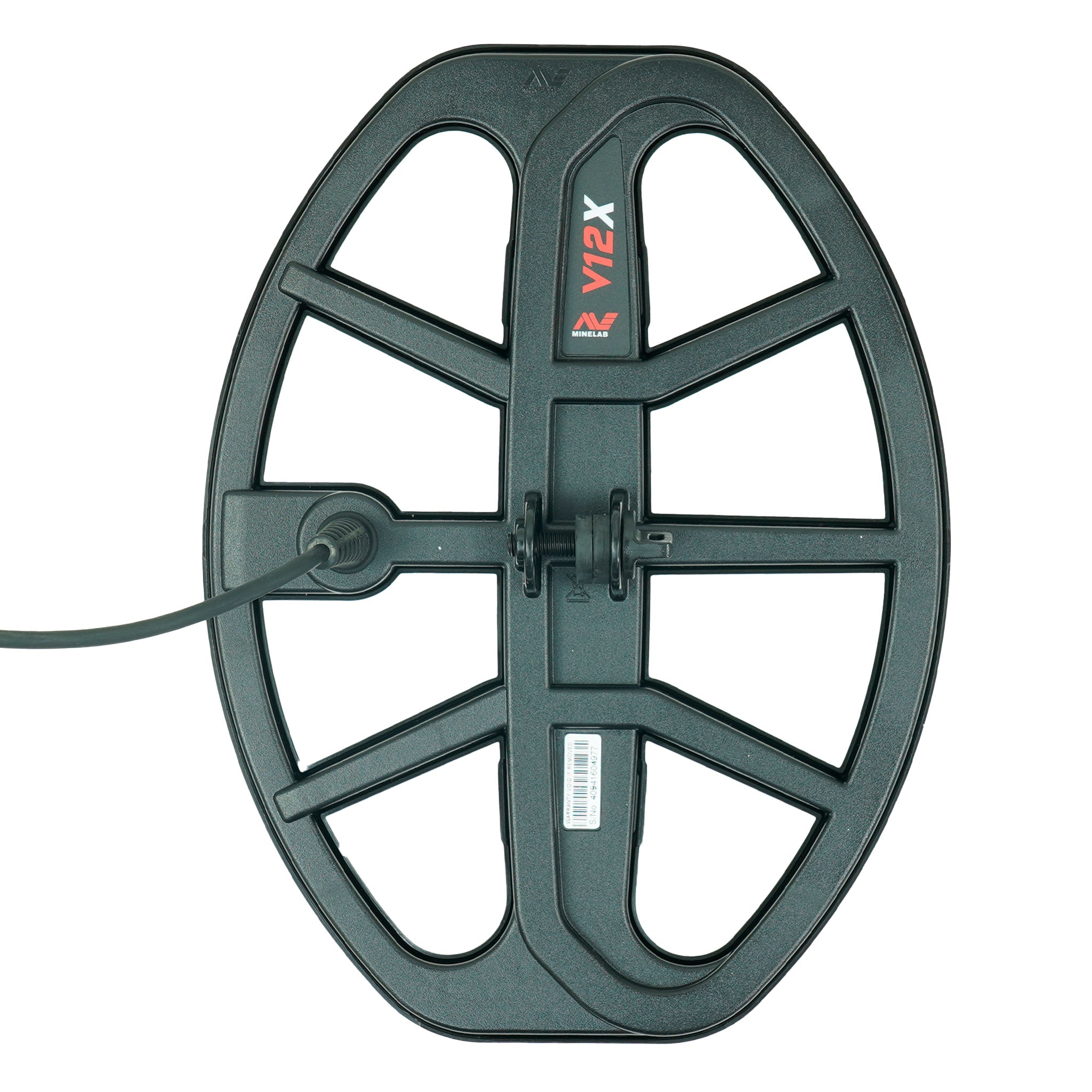Minelab V12X Waterproof 12 x 9 inch Elliptical Double-D Search Coil with Cover for the X-Terra Pro and X-Terra Elite Series