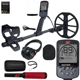 Minelab EQUINOX 700 Multi-IQ Metal Detector with 11" Coil with Pro-Find 40