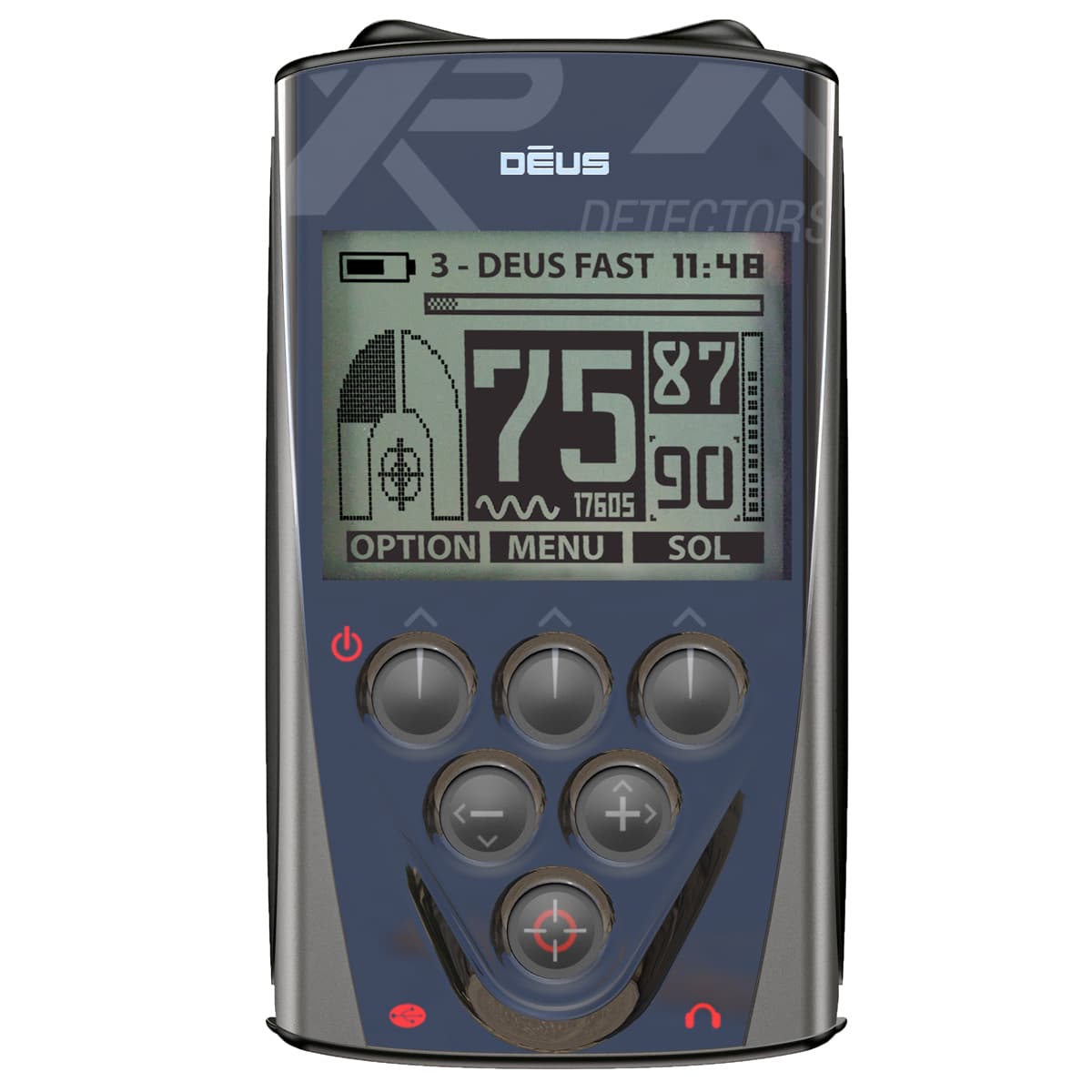 XP Deus Metal Detector with Remote and 11” X35 Search Coil Starter Bundle