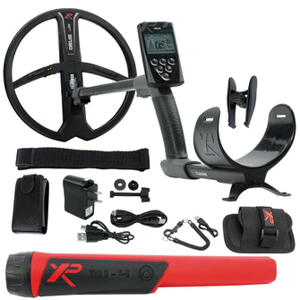 XP Deus Metal Detector with Remote and 11” X35 Search Coil Starter Bundle
