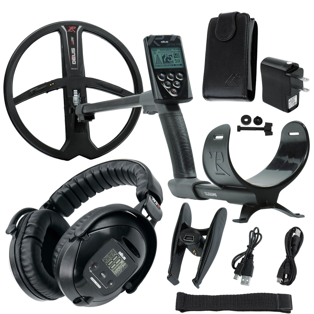 XP Deus Metal Detector w/ WS5 Wireless Headphones, Remote, 11” X35 Sea–  Serious Detecting