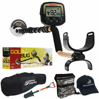 Fisher Gold Bug Metal Detector with 5" DD Search Coil Starter Package
