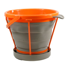 TerraX Foldable Gold Panning Bucket with Stand