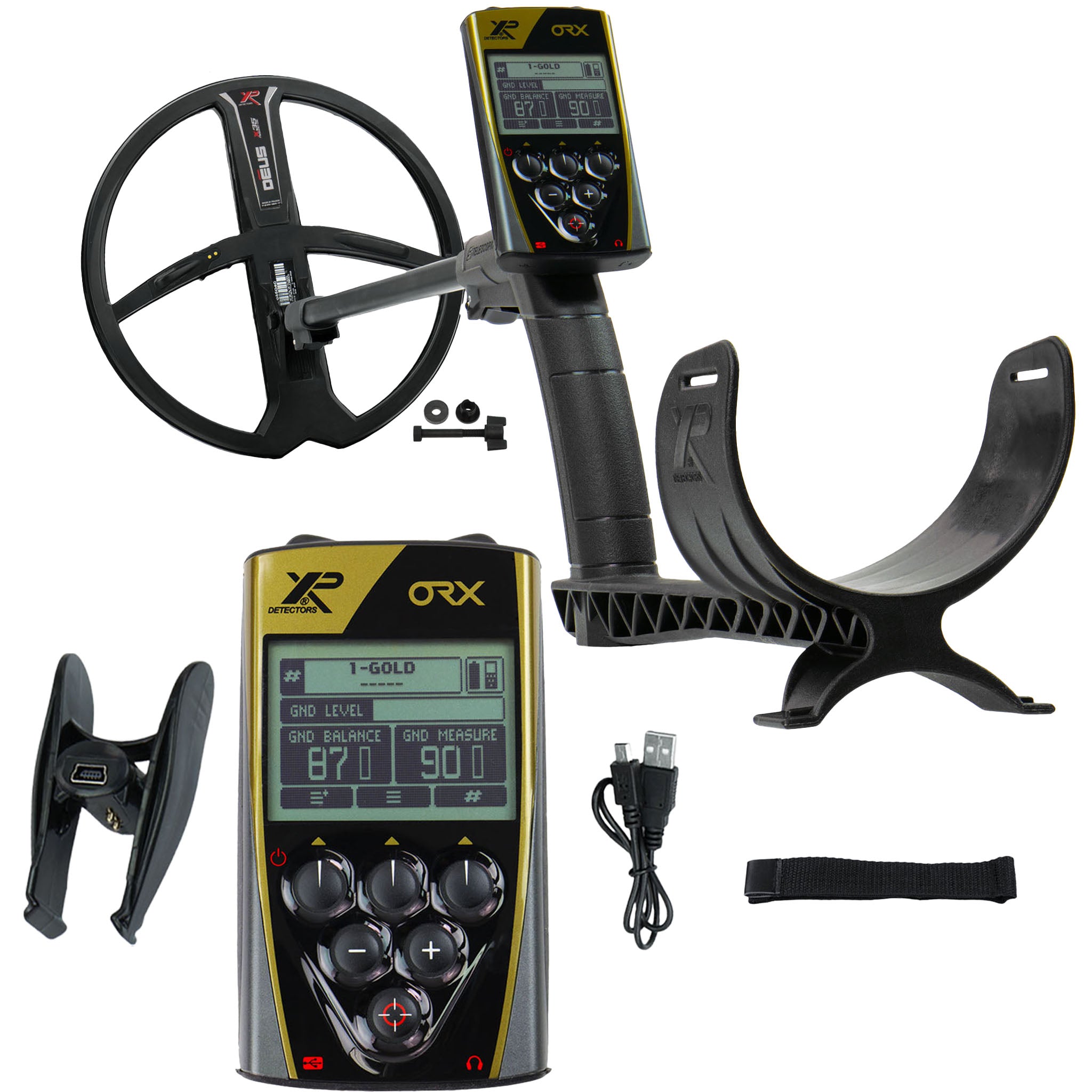XP ORX Wireless Metal Detector with Back-lit Display, 11" X35 Search Coil (Open Box)