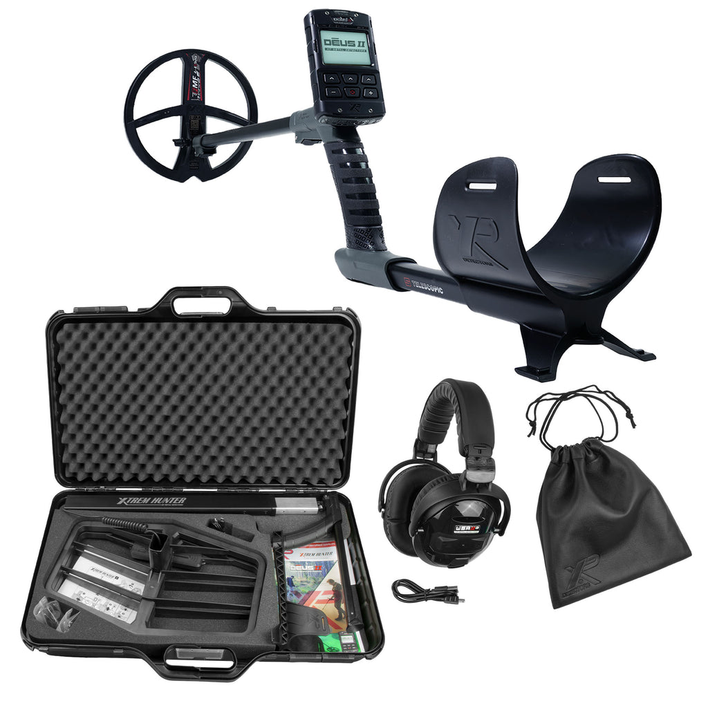 Casque Sans Fil XP WSAII – Compatible Deus II & WS6 Master, Étanche IP67, Pliable Léger, Connexion Ultra-Rapide, Égaliseur 4 Bandes