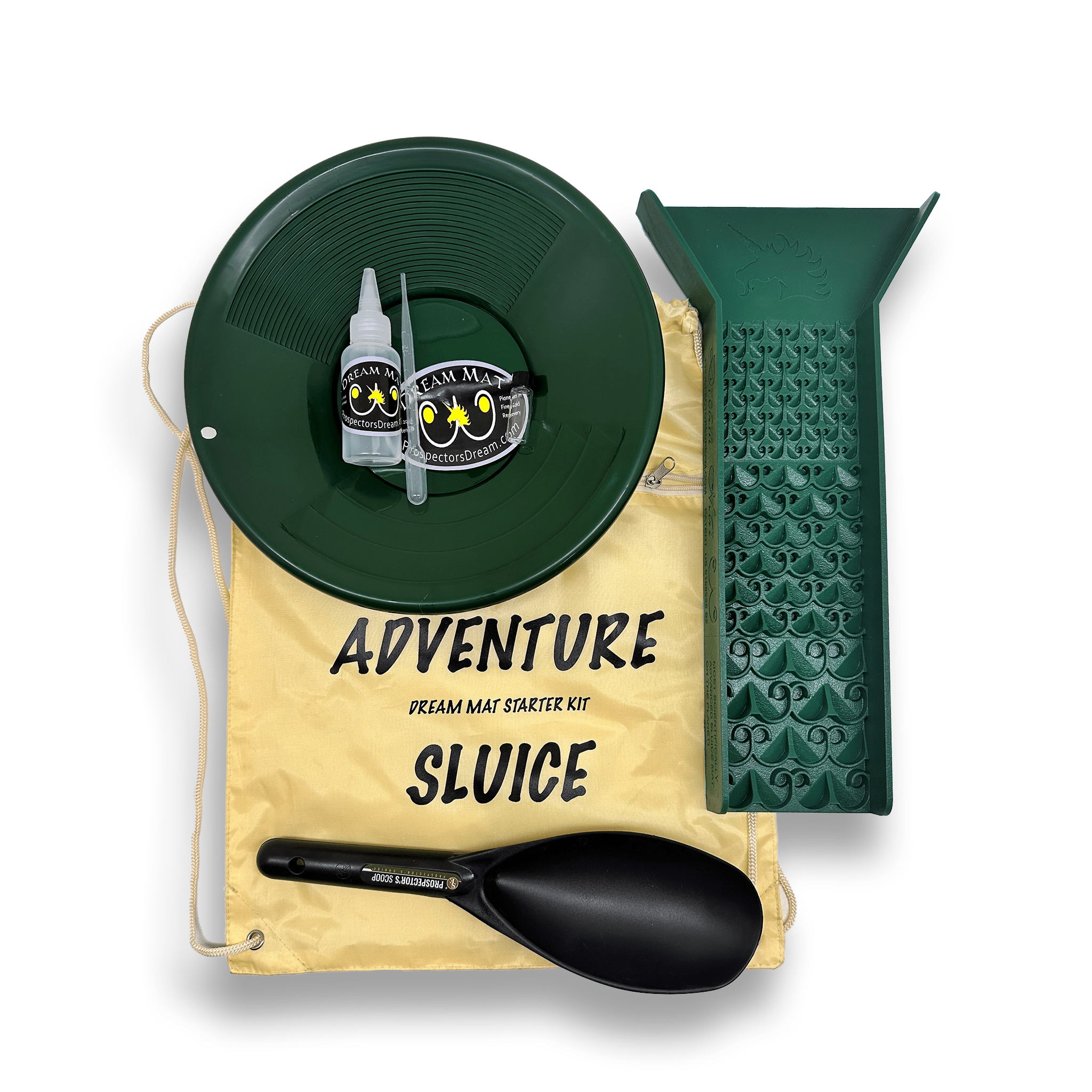 Adventure Sluice Box Gold Pan Kit | Gold Prospecting Equipment