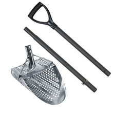 Dune Scoops Kraken 11" x 8" Stainless Steel Metal Detector Sand Scoop w/ Lg Round Holes