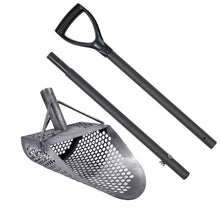 Dune Scoops Titanium Beach Sand Scoop 1.5mm Titanium Sheet /10 mm Hexahedron Holes
