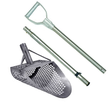 Dune Scoops Titanium Beach Sand Scoop 1.5mm Titanium Sheet /10 mm Hexahedron Holes