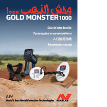 Minelab Gold Monster 1000 Getting Started Guide Digital