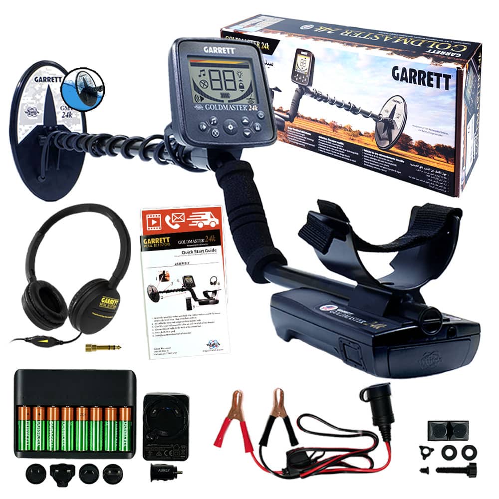 Garrett Goldmaster 24k Metal Detector w/ 6" x 10" Coil