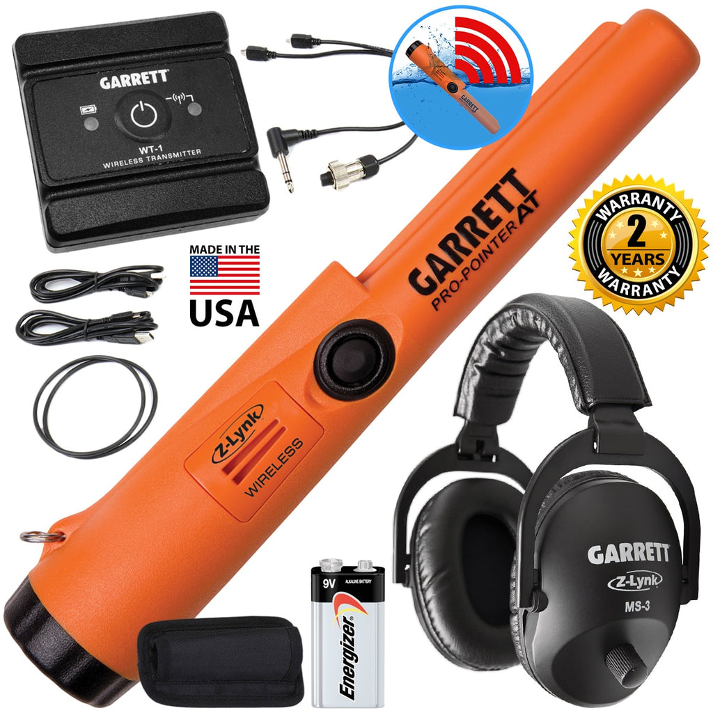 Garrett Pro-Pointer AT Z-Lynk Pinpointer with MS-3 Wireless
