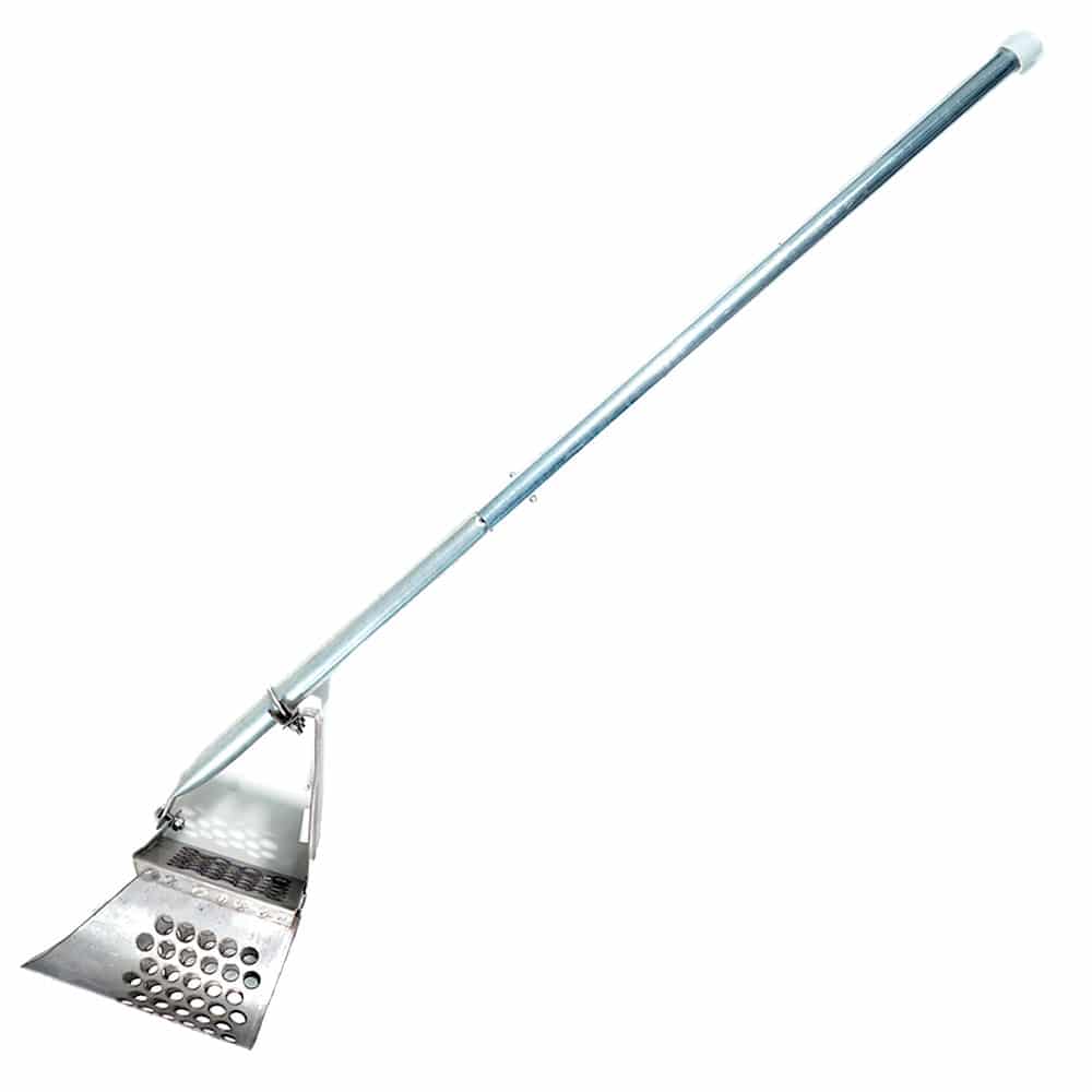 Dune Scoops Master Water Scoop - Pro Series Heavy Duty Long Handle Water Scoop for Metal Detecting - 1 Piece Handle