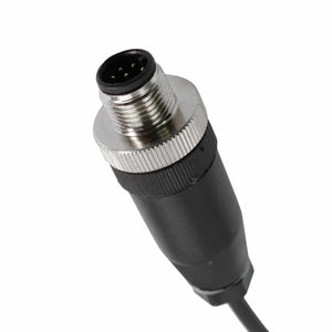 Gray Ghost Amphibian II Headphone Connector close up with a silver screw in tip