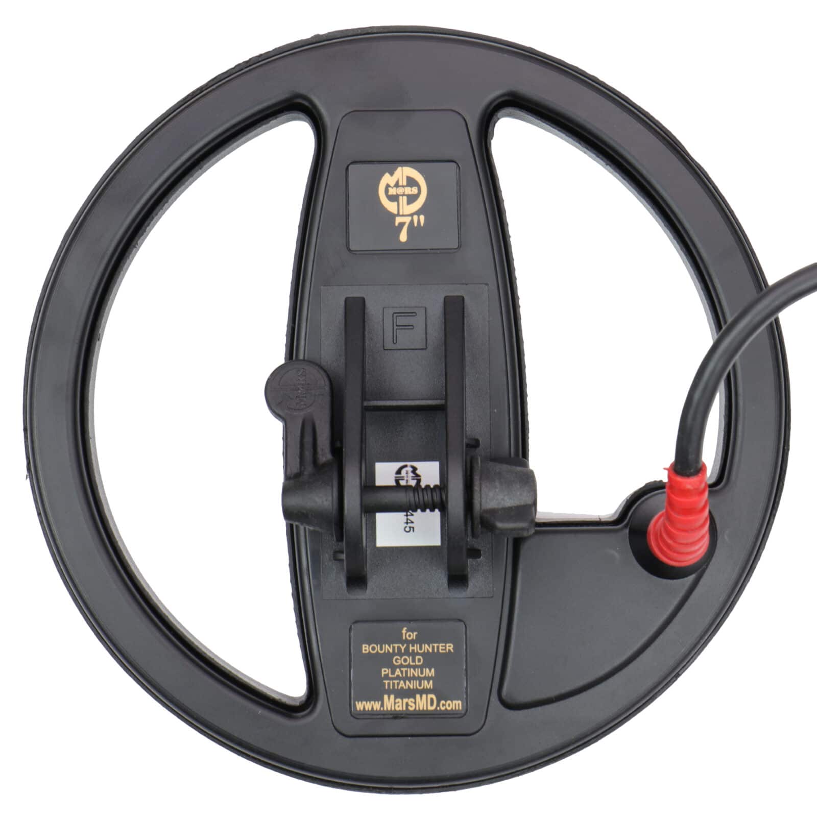 Mars Lion 7" DD Waterproof Search Coil for Bounty Hunter Gold/Platinum/Titanium Metal Detectors