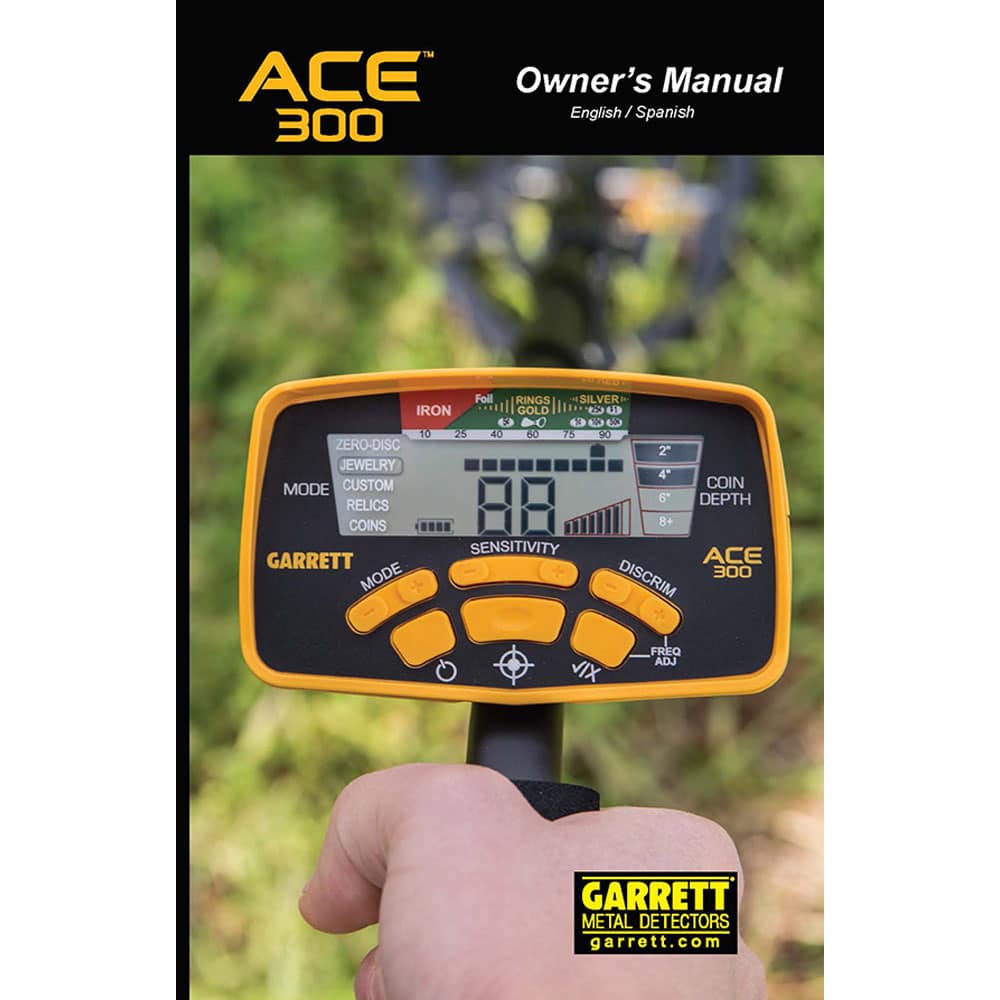 Garrett Ace 300 Instruction Manual Digital– Serious Detecting