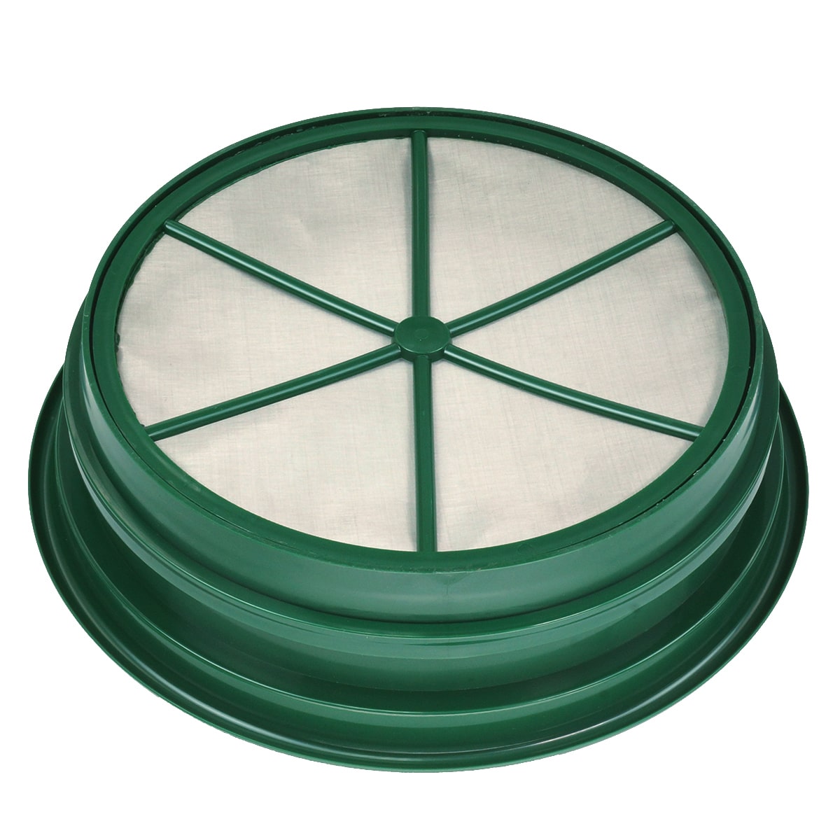 TerraX 8-Piece Green Plastic Gold Classifier Set – Stackable Mesh Sizes for Precision Sifting
