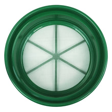 Green Plastic 13-1/4" Gold Sifting Pan Classifier