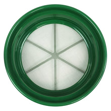Green Plastic 13-1/4" Gold Sifting Pan Classifier