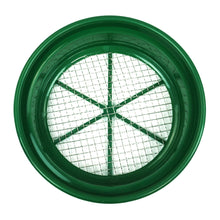 Green Plastic 13-1/4" Gold Sifting Pan Classifier