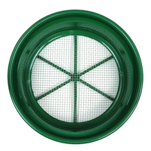Green Plastic 13-1/4" Gold Sifting Pan Classifier