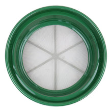 Green Plastic 13-1/4" Gold Sifting Pan Classifier