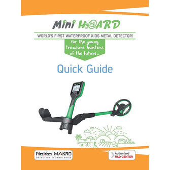 Nokta Mini Hoard Quick Guide Digital