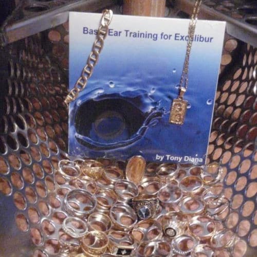 Basic Ear Training Audio CD for Minelab Excalibur Metal Detector