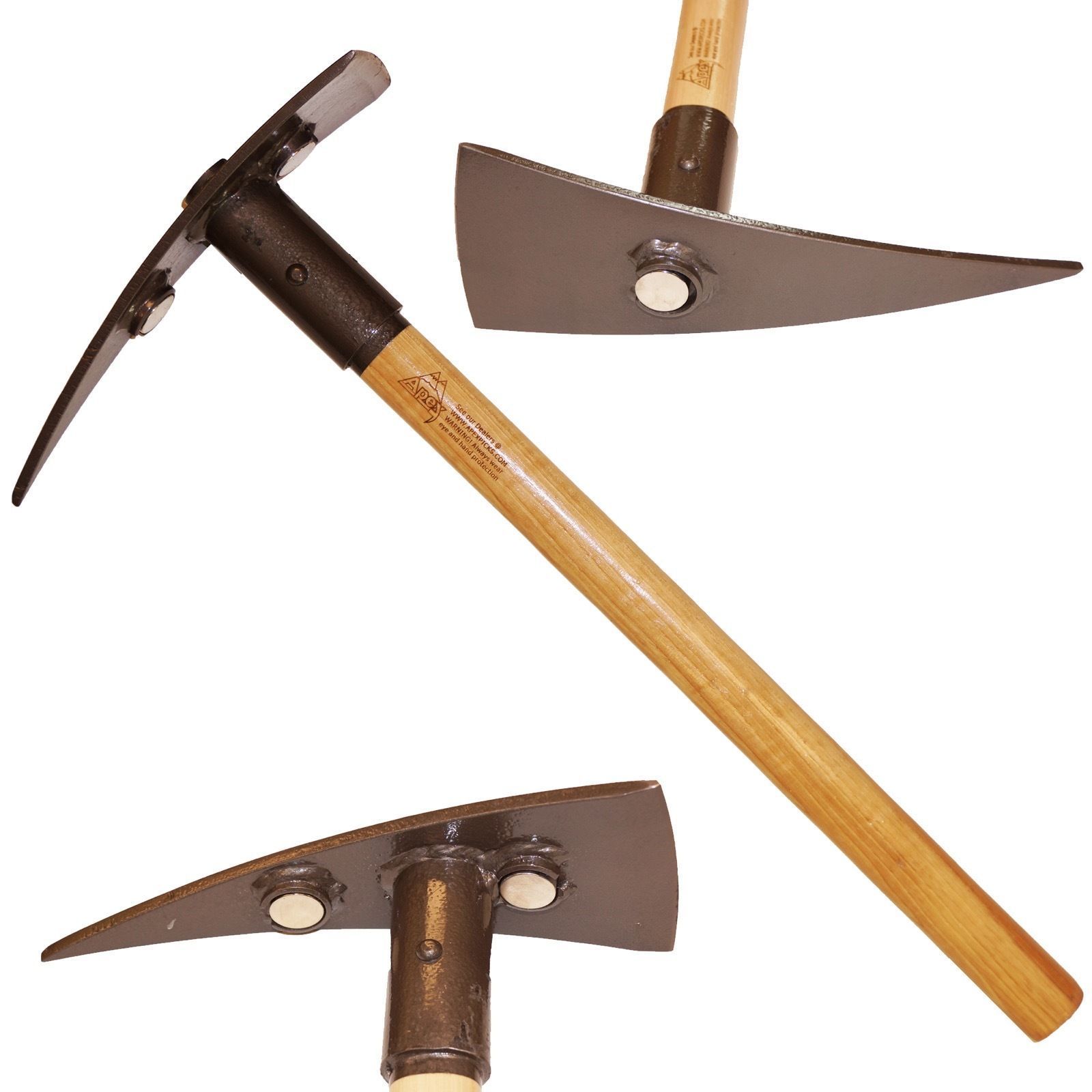 Apex Pick Talon Stubby 24" Hickory Handle with Three Super Magnets Questions & Answers