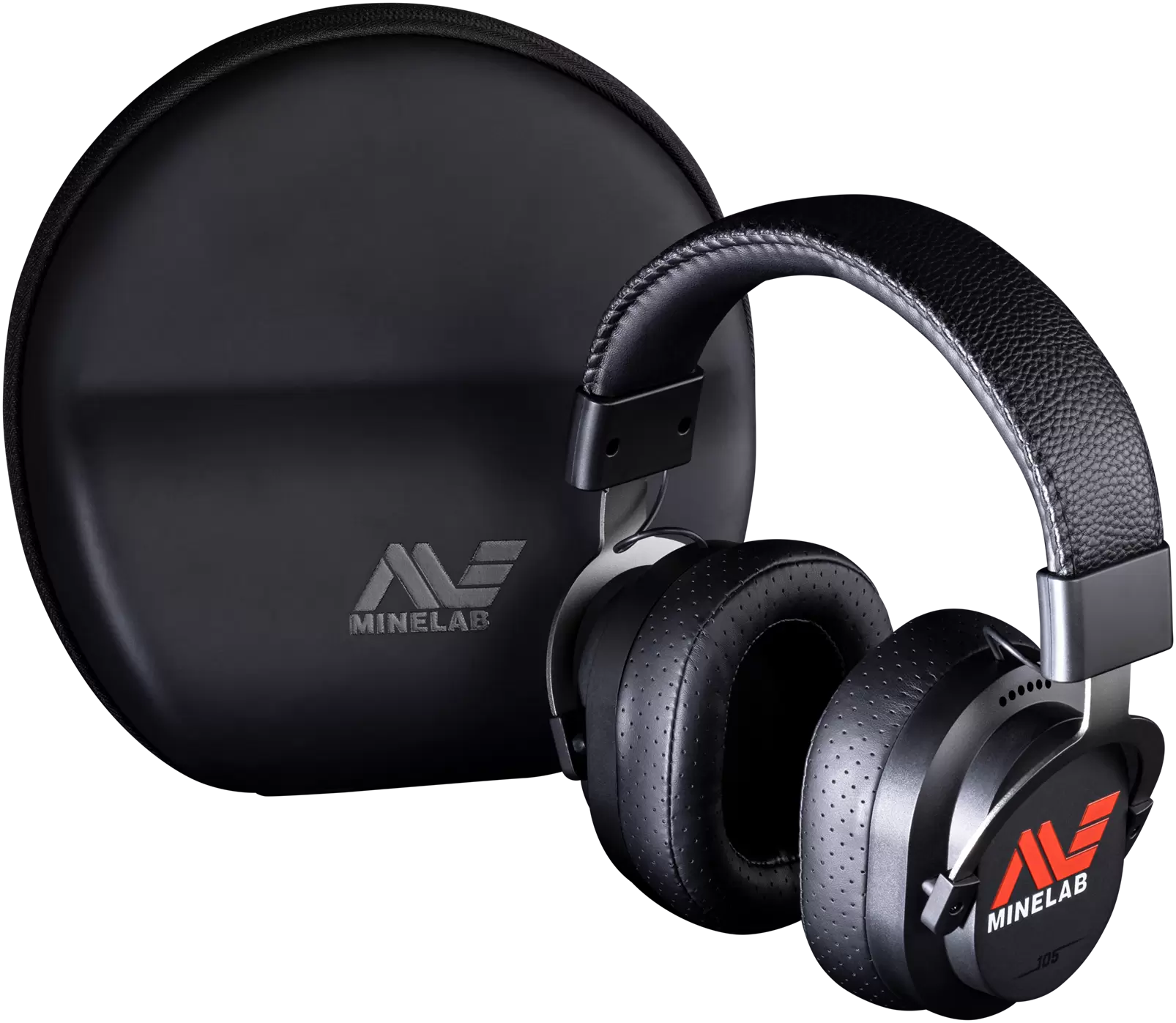 Which Minelab detectors are the ML105 headphones compatible with?