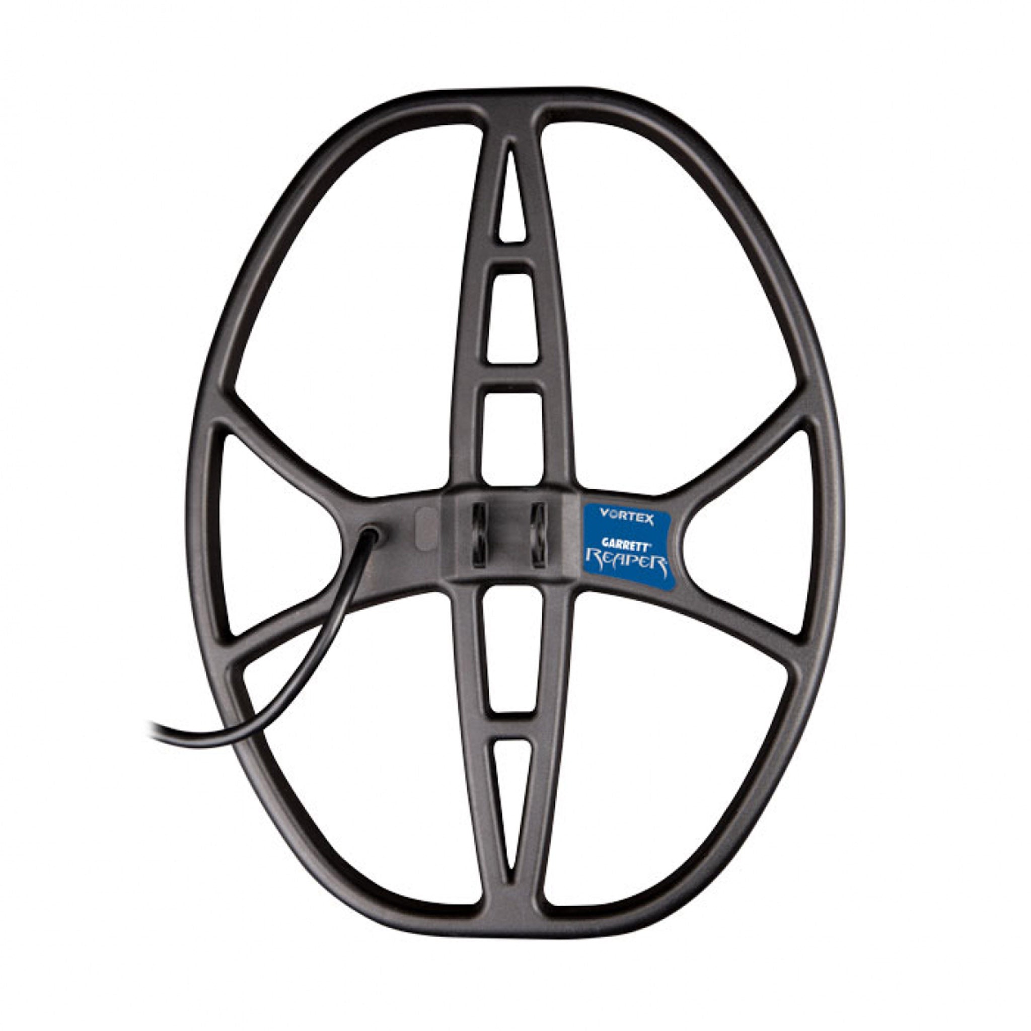 How much additional ground coverage does the 14" x 11" coil provide compared to the standard coil?