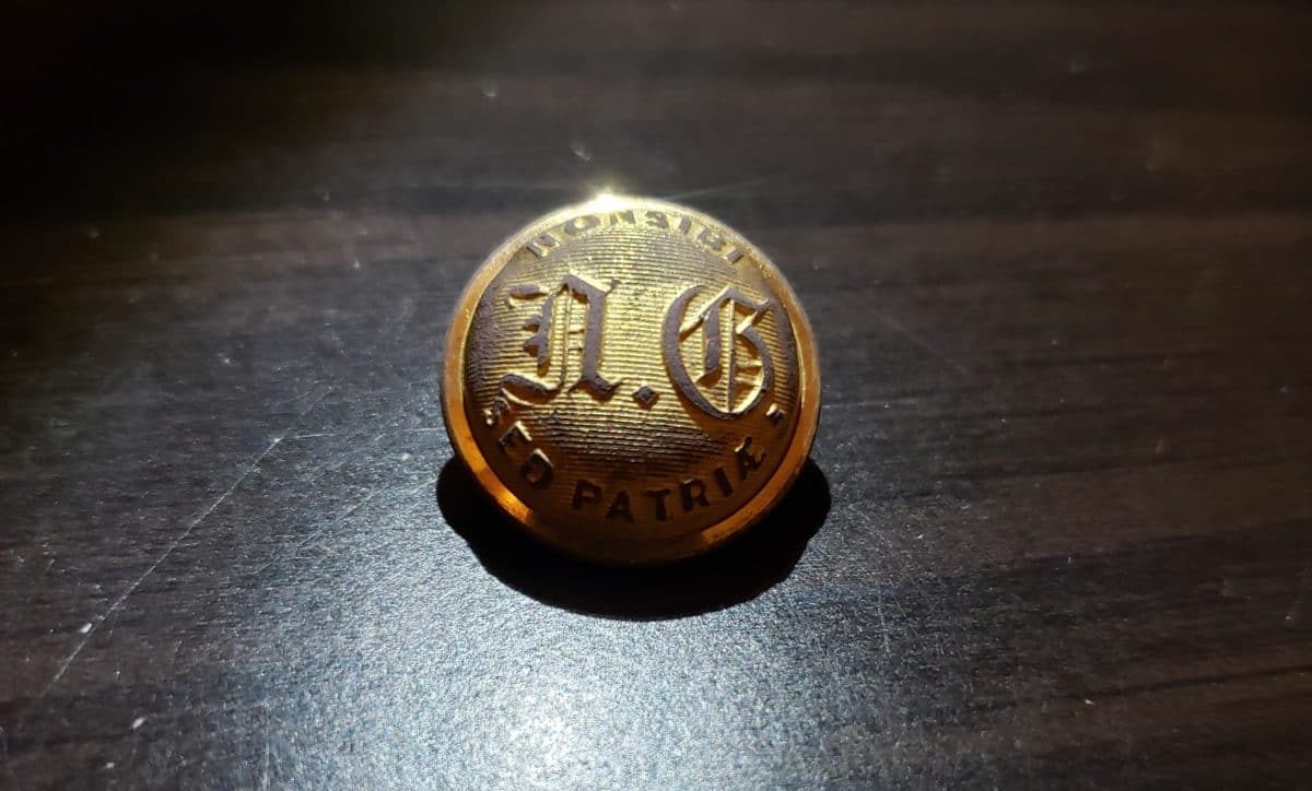 Pennsylvania National Guard Button Found: Perfect Metal Detecting