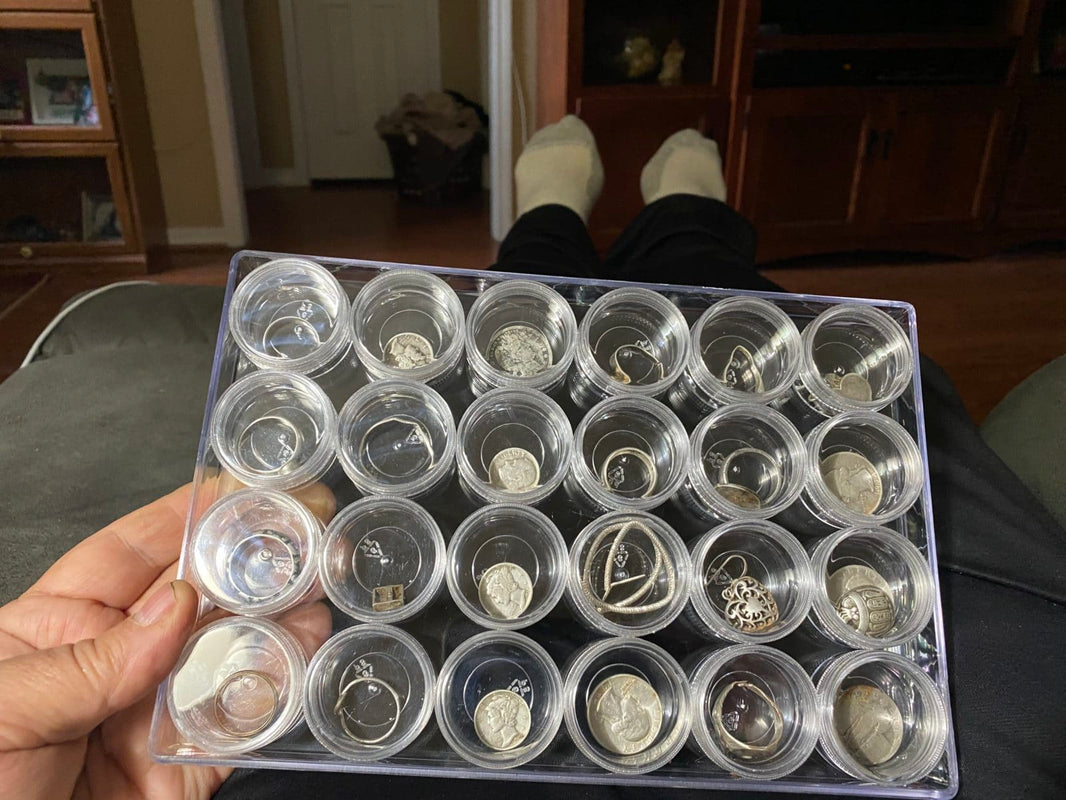 Minelab Equinox 600 Silver Finds: 27 Silver Items in 10 Months