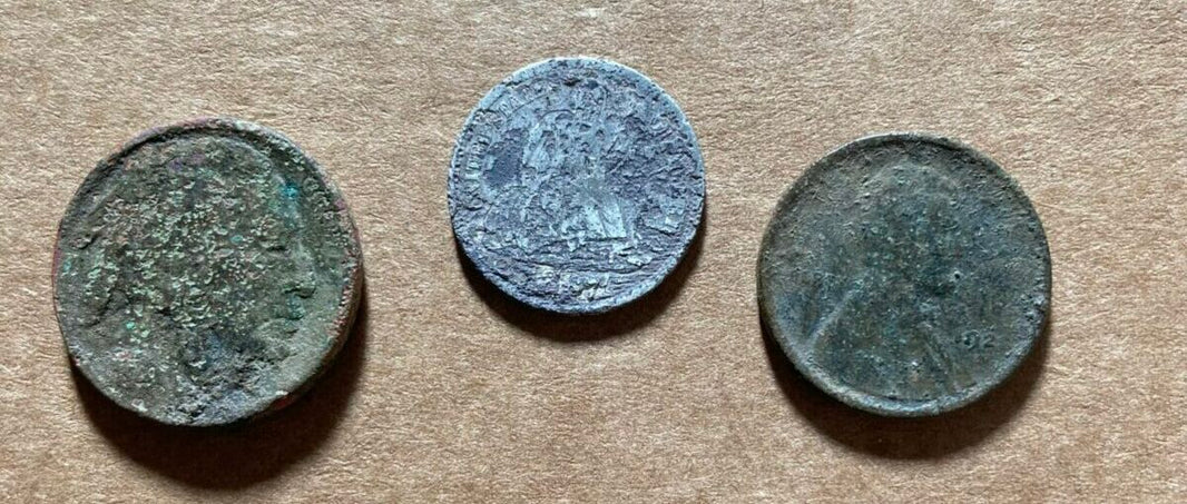 First Silver Coin Found with XP Deus II Metal Detector