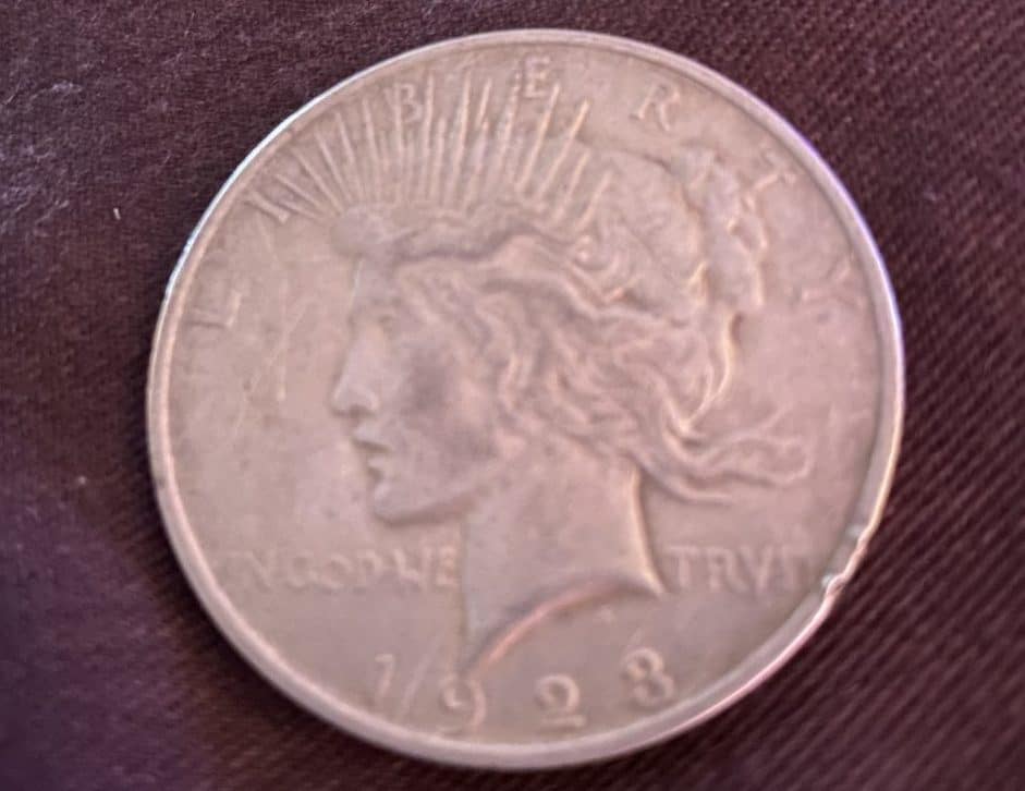 1923 Peace Dollar Found at Old Schoolyard - Metal Detecting Win