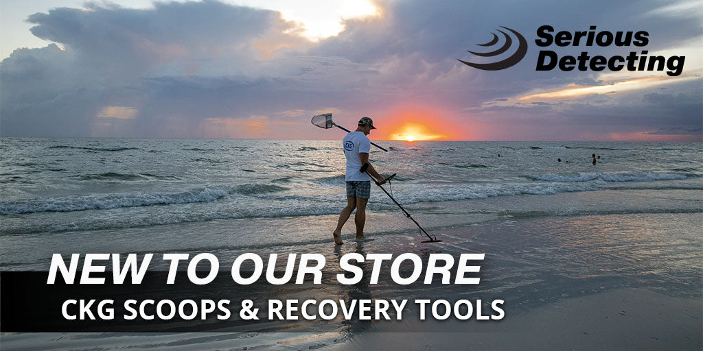 CKG Sand Scoops & Metal Detecting Tools Now Available