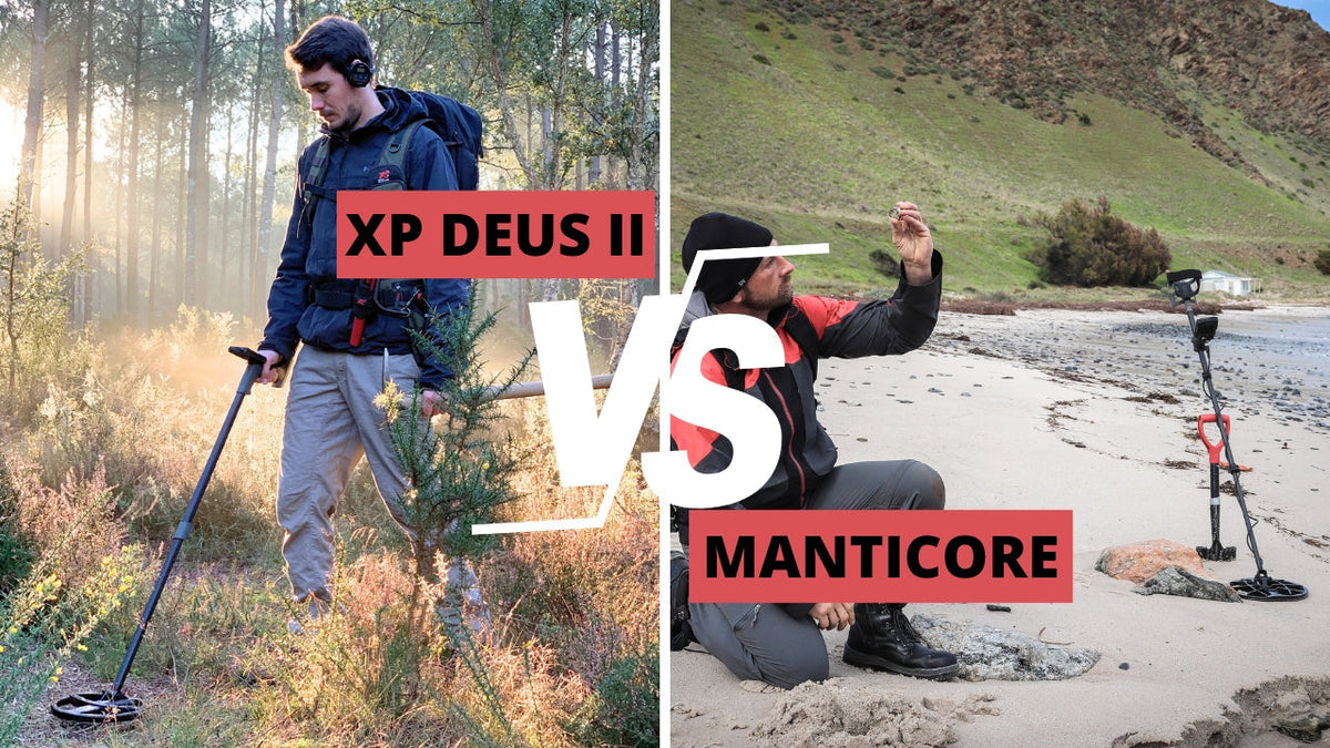 XP Deus II vs Minelab Manticore