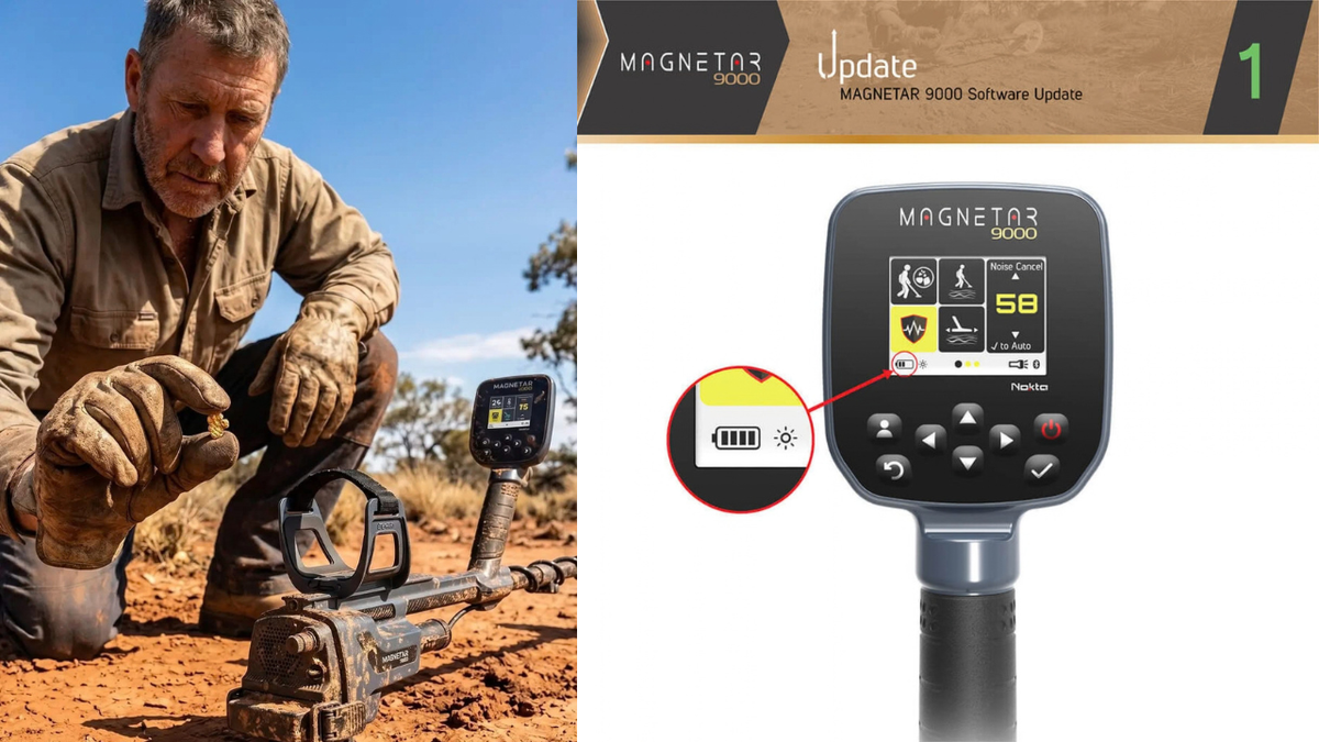 Nokta Magnetar 9000 Firmware Update V3.04.04: What's New and How to Install It