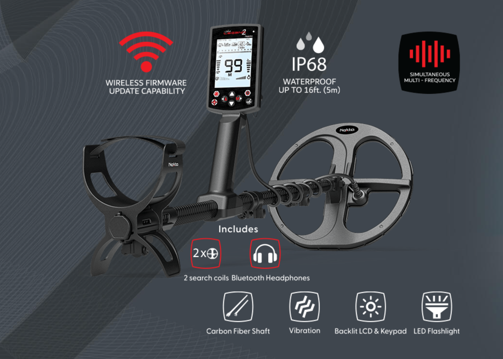 Nokta Legend 2: The New Multi-Frequency Metal Detector for All Terrains