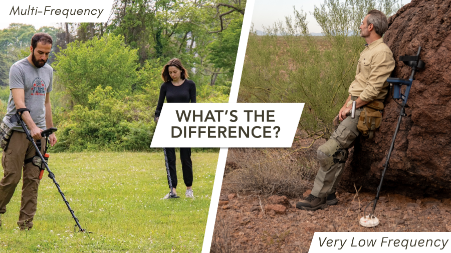 VLF vs Multi-Frequency Metal Detectors: What the Difference Really Means